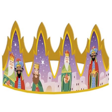 KING CROWN KINGS CHRISTMAS - King Cake Baking Supplies - Epiphany Crown