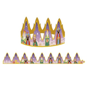 KING CROWN KINGS CHRISTMAS - King Cake Baking Supplies - Epiphany Crown