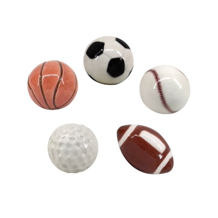 Ceramic Three Kings Sports Ball Figure 1 Piece Ceramic Three Kings Sports Ball Figure 1 Piece