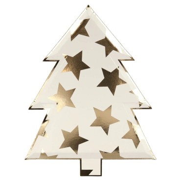 Meri Meri Christmas Tree Plates 217603