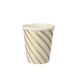 Meri Meri Gold Swirl Cups, 8 pcs