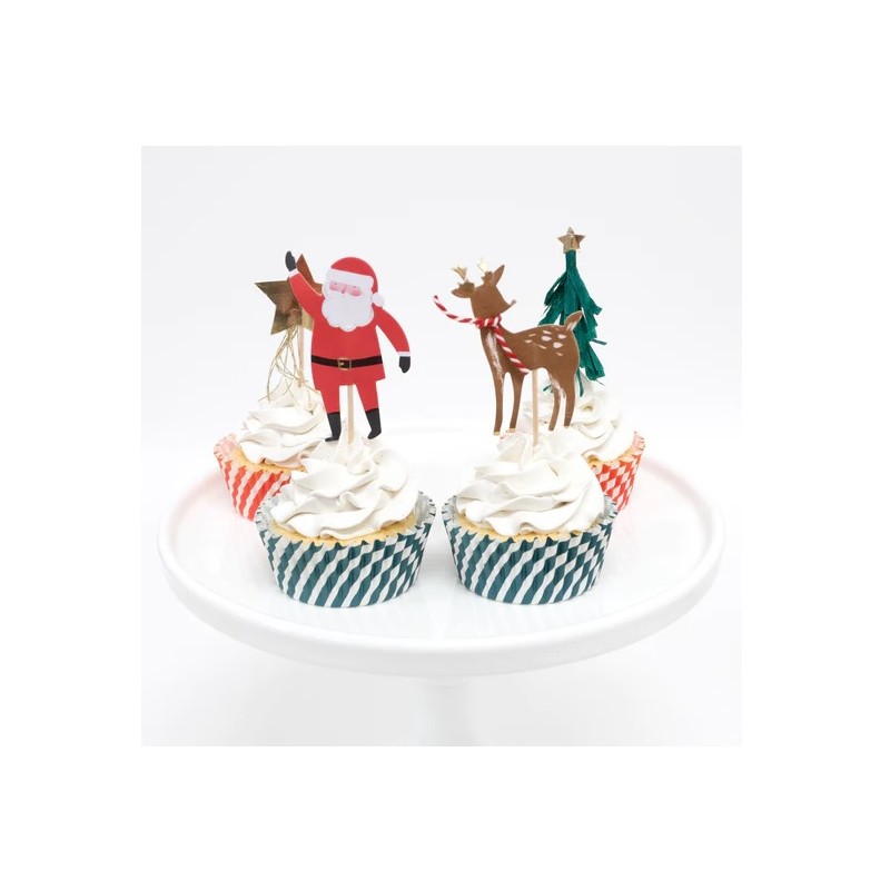 Meri Meri Festive Icon Cupcake Kit 48-teilig
