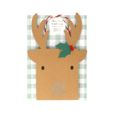 Small Reindeer Gift Bags Meri Meri 225423