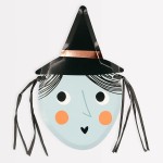 Meri Meri Halloween Witch Plates, 8 pcs