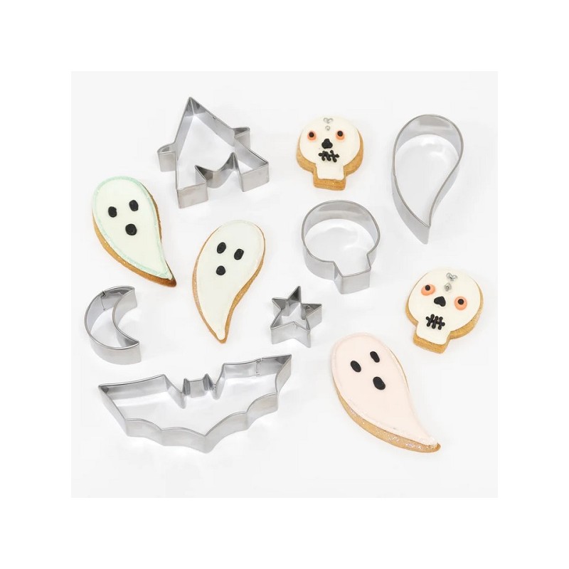 Meri Meri Halloween Cookie Cutter Set, 6 pcs