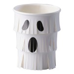 Ginger Ray Halloween Ghost Fringe Paper Cups, 8 pcs