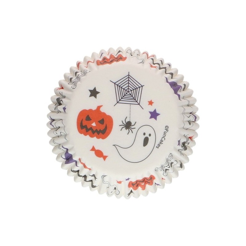 FunCakes Halloween Cupcake Cases, 48 pcs