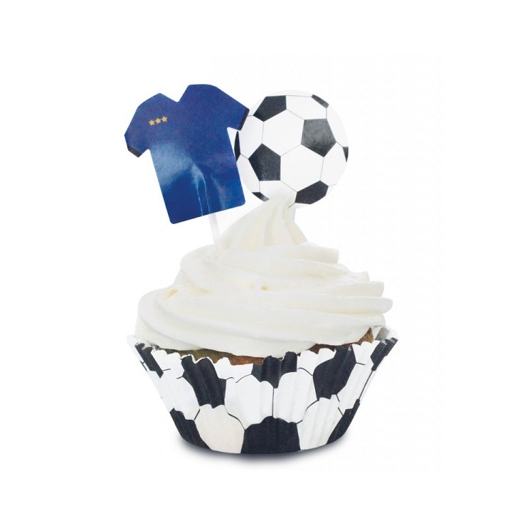 ScrapCooking Football Cupcake Set 48 pcs