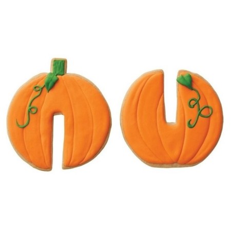 Pumpkin Cookie Cutter - Wilton 3D Pumkin Cutter - Thanksgiving Pumpkin Cookie Cutter Set