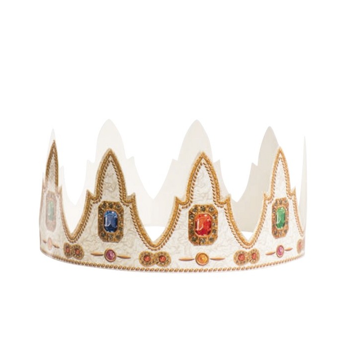 Gem King Cake Crown - Papercrown Kingcake Bakery Gem King Cake Crown - Papercrown Kingcake Bakery