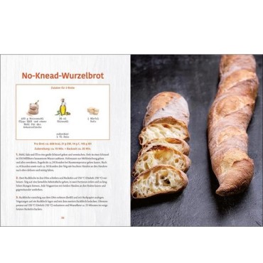 No-Knead-Breads Backbuch - Das einfachste Brotbackbuch der Welt