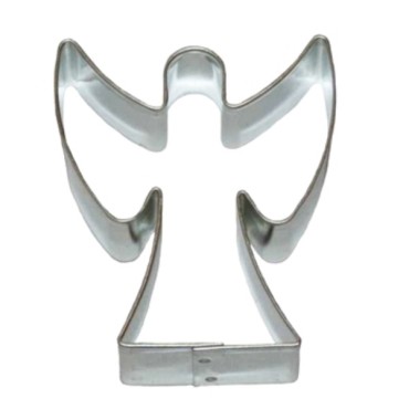 Guardian Angel Cookie Cutter - Stainless Steel Angel Cookie Cutter