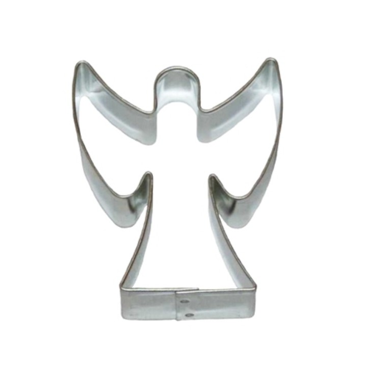 Guardian Angel Cookie Cutter - Stainless Steel Angel Cookie Cutter Guardian Angel Cookie Cutter - Stainless Steel Angel Cookie Cutter