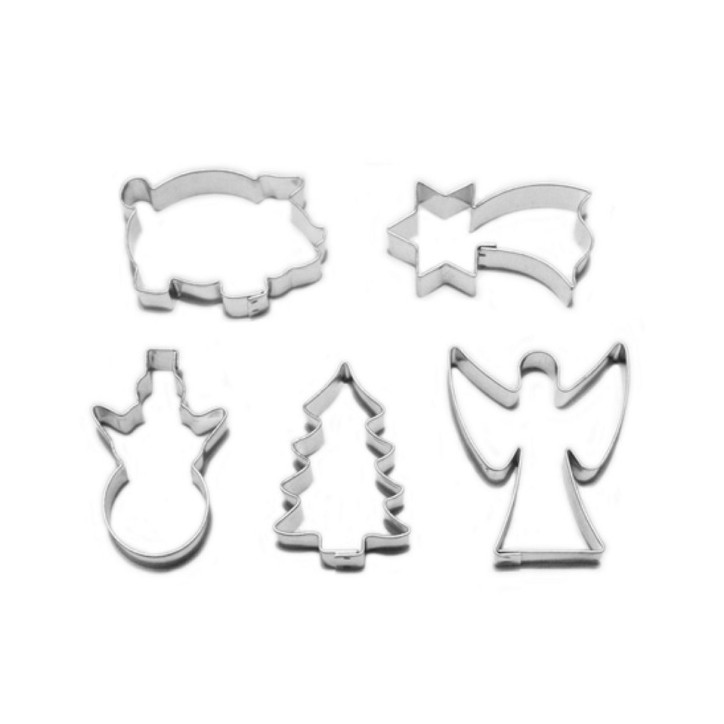 Mini Weihnachts Ausstecher Set 5 Stück – Kekse