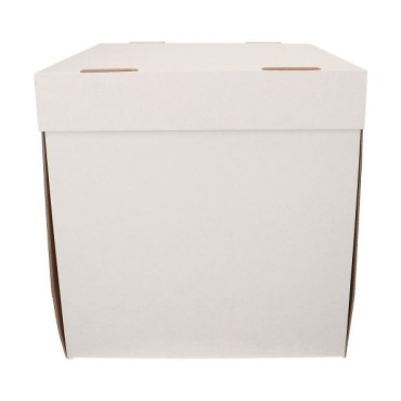 FunCakes Cake Box White 32x32x32 cm pk/10 - BULK Cake Boxes