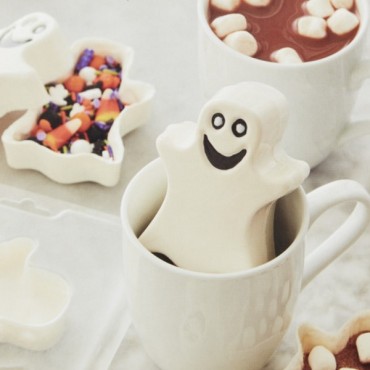 Heisse Schoggiform Gespenster - Wilton Hot Chocolate Form Halloween Geister