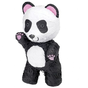 Pandabär Pinata - Panda Piñata - Partyspiele Kindergeburtstag Panda