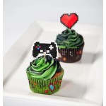 Anniversary House Gaming Party Cupcake Topper, 12 Stück