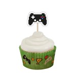 Anniversary House Gaming Party Cupcake Topper, 12 Stück