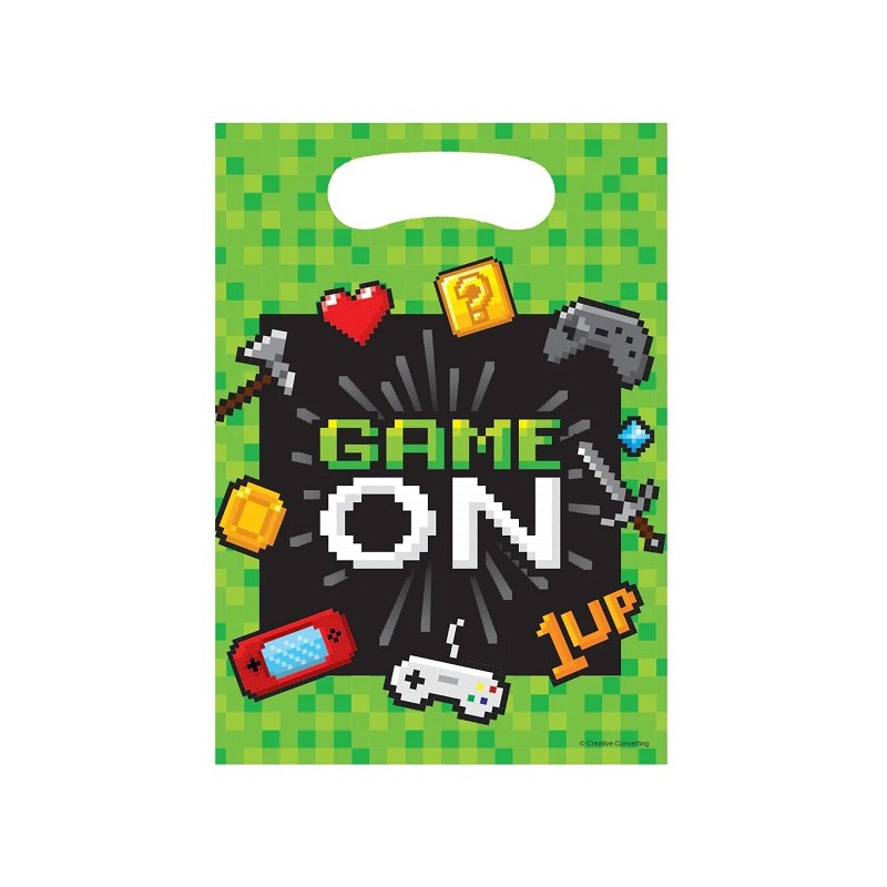 Anniversary House Gaming Party Favour Bag, 8 pcs