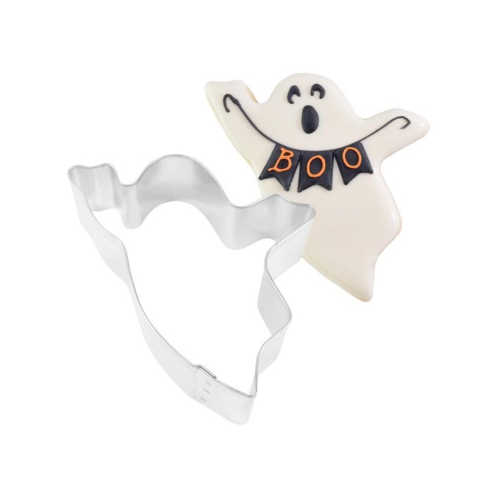 Halloween Ghost Tin-Plated Cookie Cutter