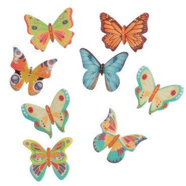 Glutenfree Butterflies - Wafer Paper Butterfly - Cake Decoration Butterfly Wafer
