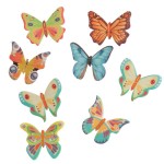 deKora Wafers Butterflies, 8 pcs