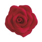deKora 7cm Sugar Roses Red, 9 pcs