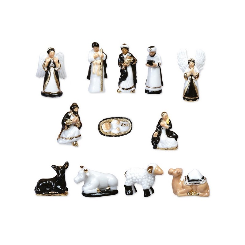 Porcelain Epiphany Figurine Nativity Scene Deluxe, 1 pcs