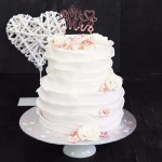 Decocino Mr & Mrs Acrylic Cake Topper Rosegold