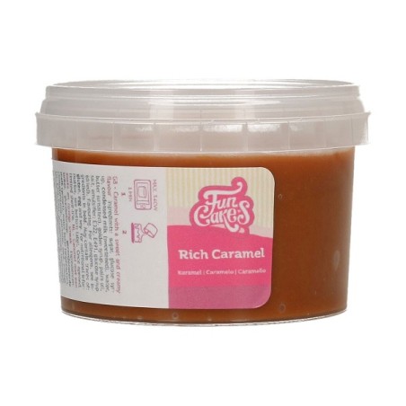 FunCakes Rich Caramel 300g - F54745 Caramel Filling - Caramel Flavouring