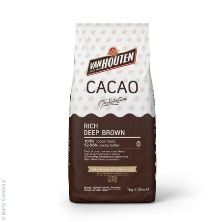 Koscher Rich Deep Brown Kakaopulver - Schokoladenpulver Van Houten