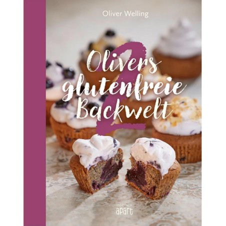 Kochbuch Olivers glutenfreie Backwelt 2 von Oliver Welling - Backbuch Genuss ohne Gluten - Gelingsicher glutenfrei backen Rezept