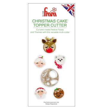 FMM Multi-use Christmas Cake Topper Cutter CUTCCT