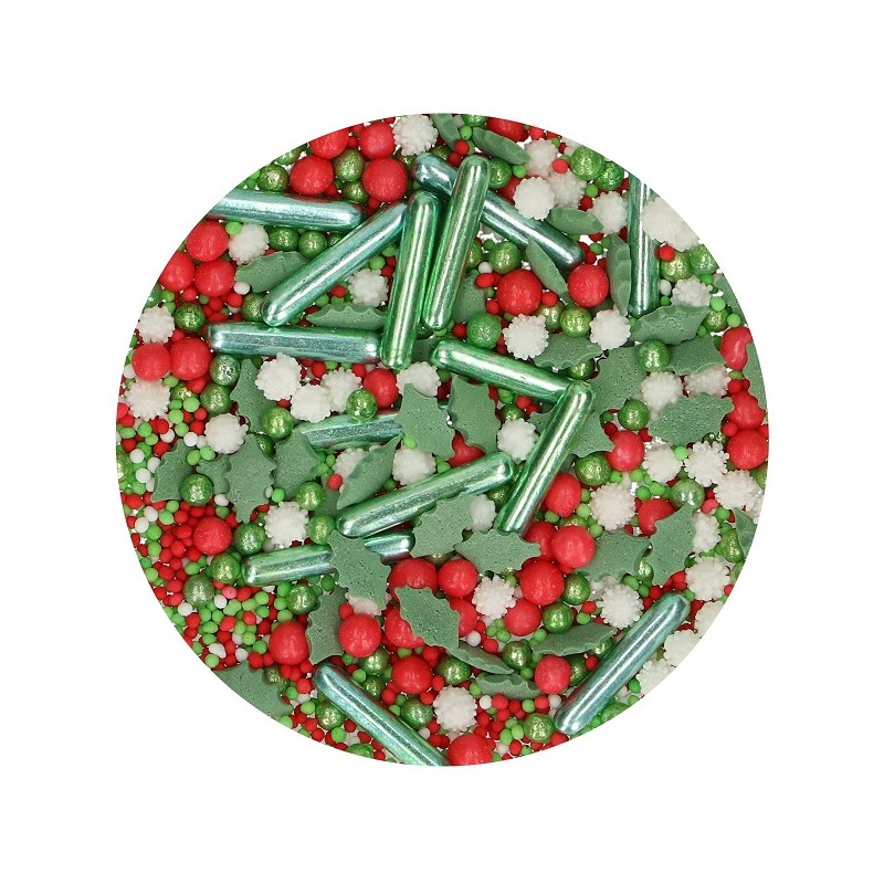 FunCakes Holiday Medley Sprinkles, 65g