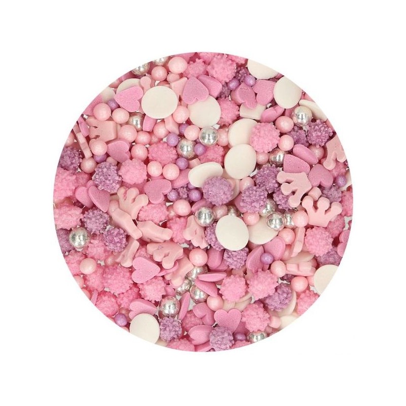 FunCakes Princess Medley Sugar Sprinkles, 50g