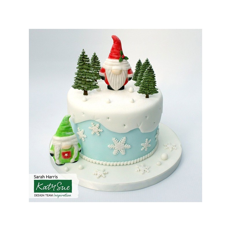 Katy Sue Designs Christmas Gnome Silicone Mould