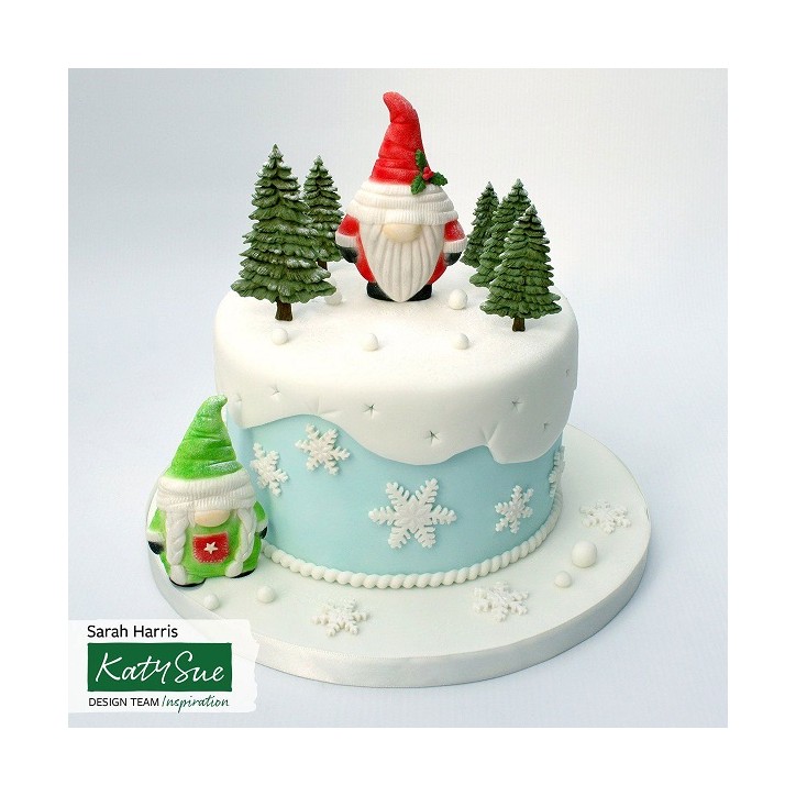 Katy Sue Mould Boy Gnome CF0030 - Gnome Sugarcraft Mould Katy Sue Mould Boy Gnome CF0030 - Gnome Sugarcraft Mould