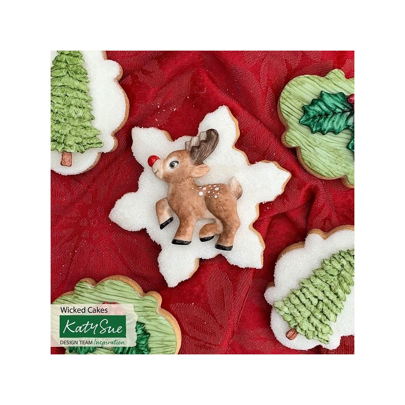 Katy Sue Designs Reindeer Silicone Mould