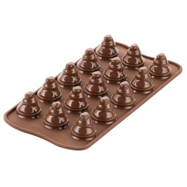 Silikomart Chocolate Mould Choco Trees SCG054 - Christmas Tree Chocolate Mould