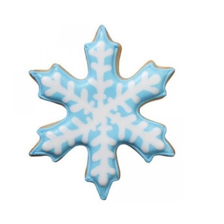 Schneeflocken Ausstecher mit extra hohem Rand - Grippy Snowflake Ausstecher Wilton 02-0-0418