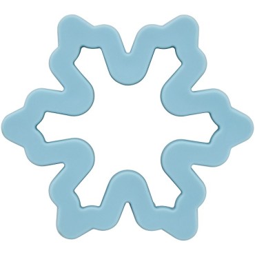 Snowflake Cookie Cutter with high rim - 02-0-0418 Wilton Comfort Grip Cutter Snowflake