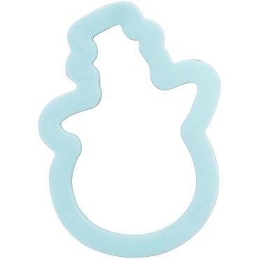 Grippy Snowman Cookie Cutter - Wilton Snowman Comfort-Grip Cutter 02-0-0417