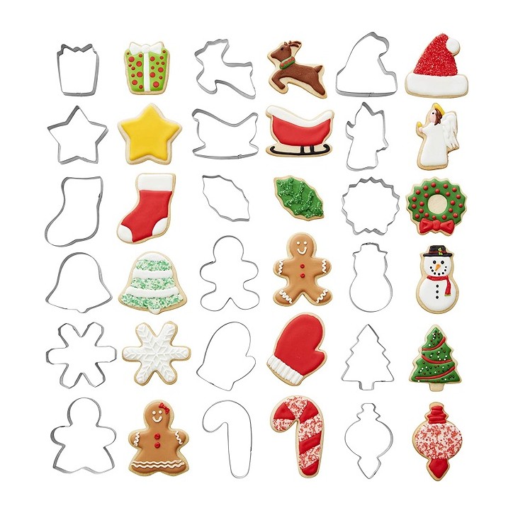 Wilton Weihnachts Ausstecher Set 18 Stück
