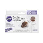 Wilton 10x15cm Clear Confectionary Bags Mega Pack, 150-Count