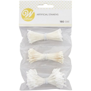 Wilton Artificial Flower Stamen Set White 02-0-0014