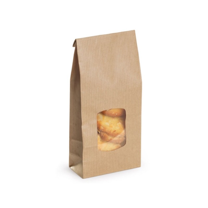 290x100x55mm Brown Paper Bags, 10 pcs - MEDIUM