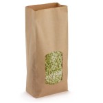 290x100x55mm Brown Paper Bags, 10 pcs - MEDIUM