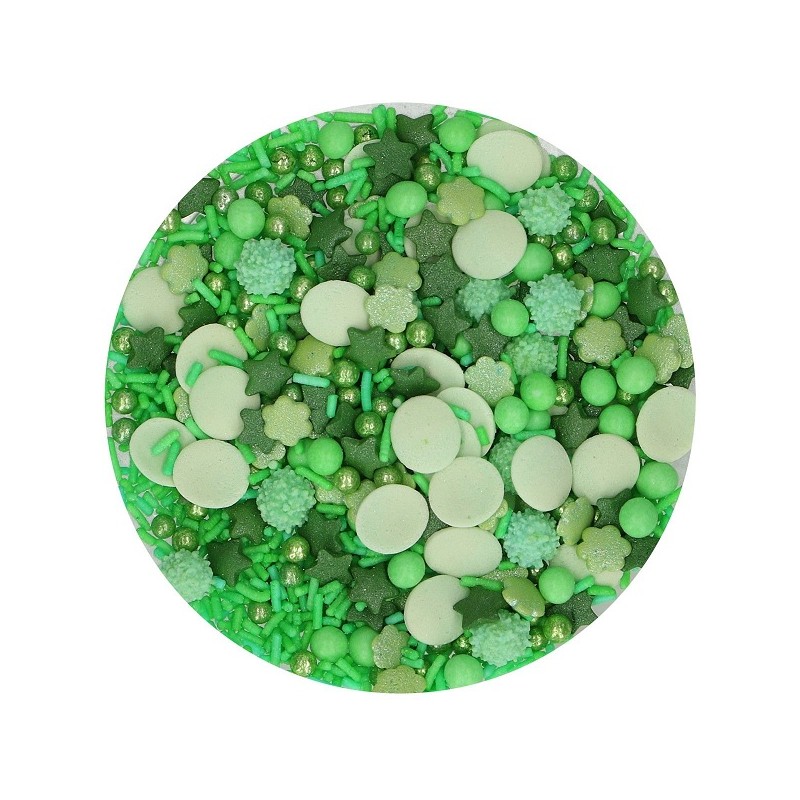 FunCakes Green Medley Sprinkles, 65g