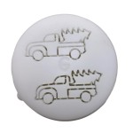 Christmas Truck POM Pasta Disc for Philips Pastamaker Noodle Machine